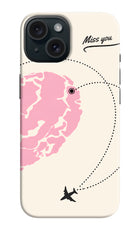 Miss Orbit iPhone 15 Hard Case Back Cover by Casekaro