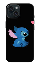 Stitch Crush iPhone 15 Hard Case Back Cover by Casekaro
