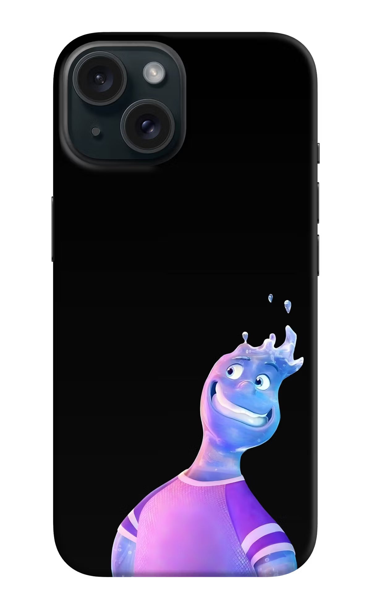 Wade Wave iPhone 15 Hard Case Back Cover by Casekaro