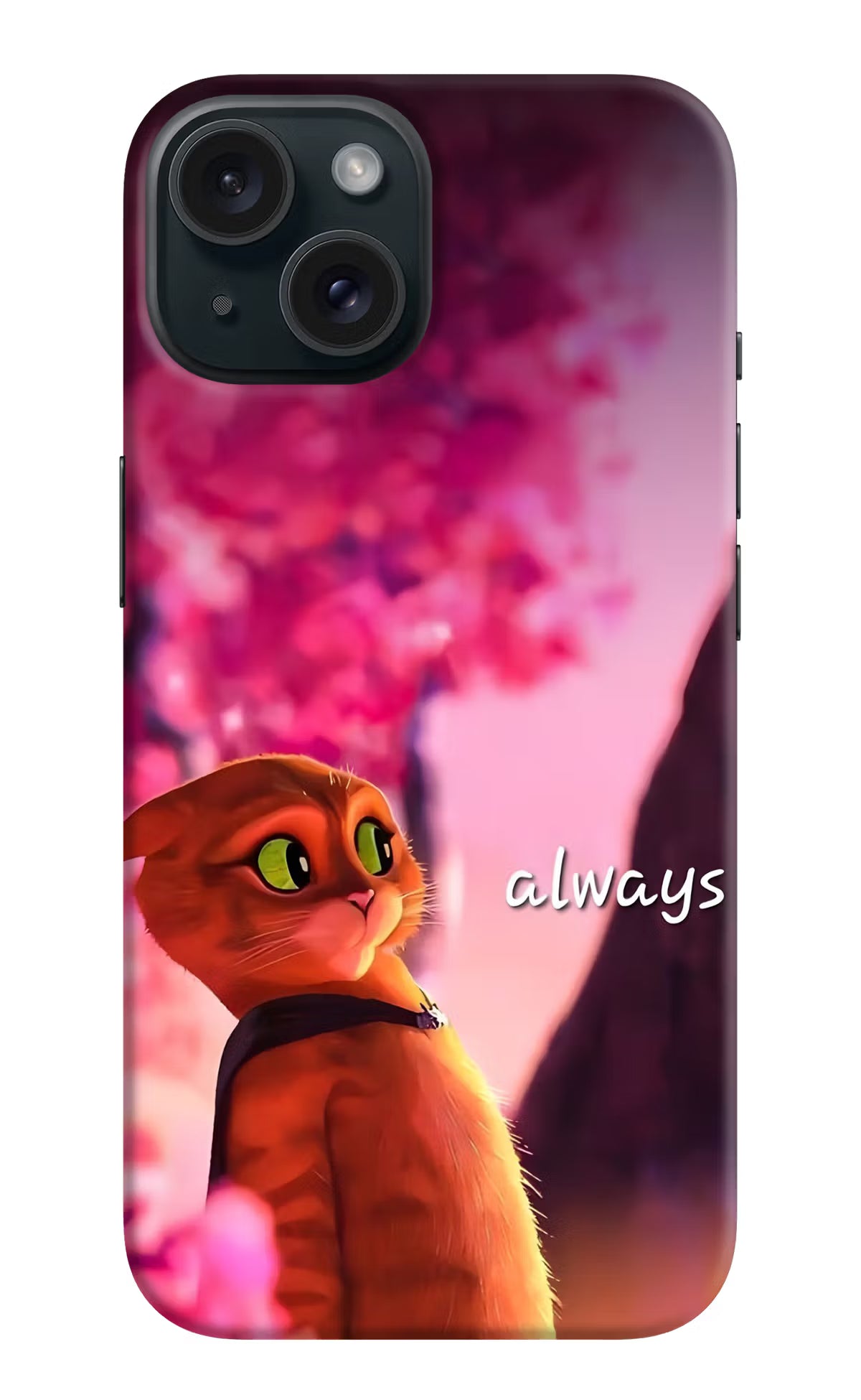 Always Cat iPhone 15 Hard Case Back Cover by Casekaro