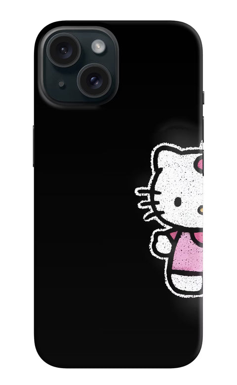 Kitty Charm iPhone 15 Back Cover