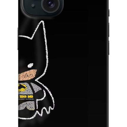 Bat Kitty iPhone 15 Hard Case Back Cover by Casekaro