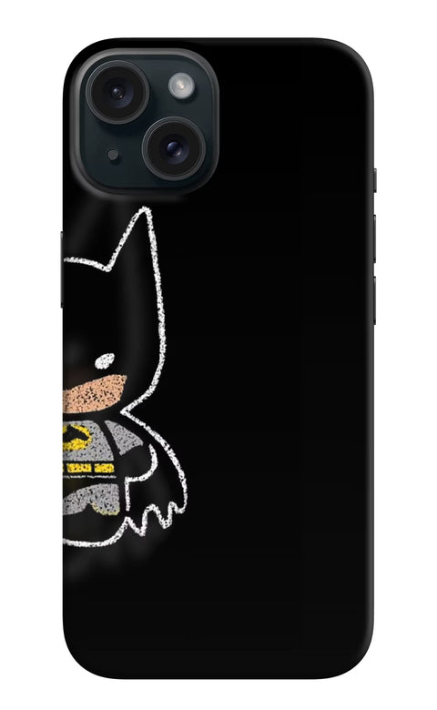 Bat Kitty iPhone 15 Back Cover