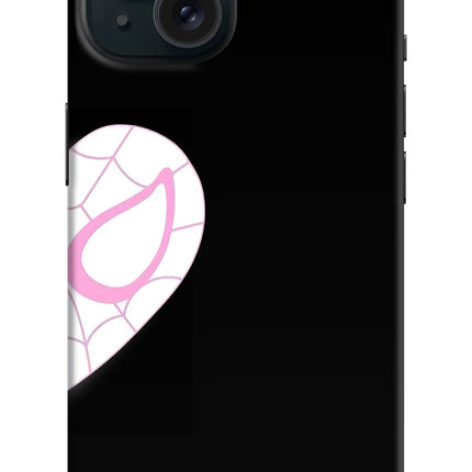 Gwen Mask iPhone 15 Hard Case Back Cover by Casekaro
