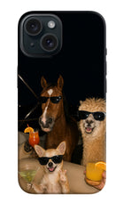 Party Squad iPhone 15 Hard Case Back Cover by Casekaro