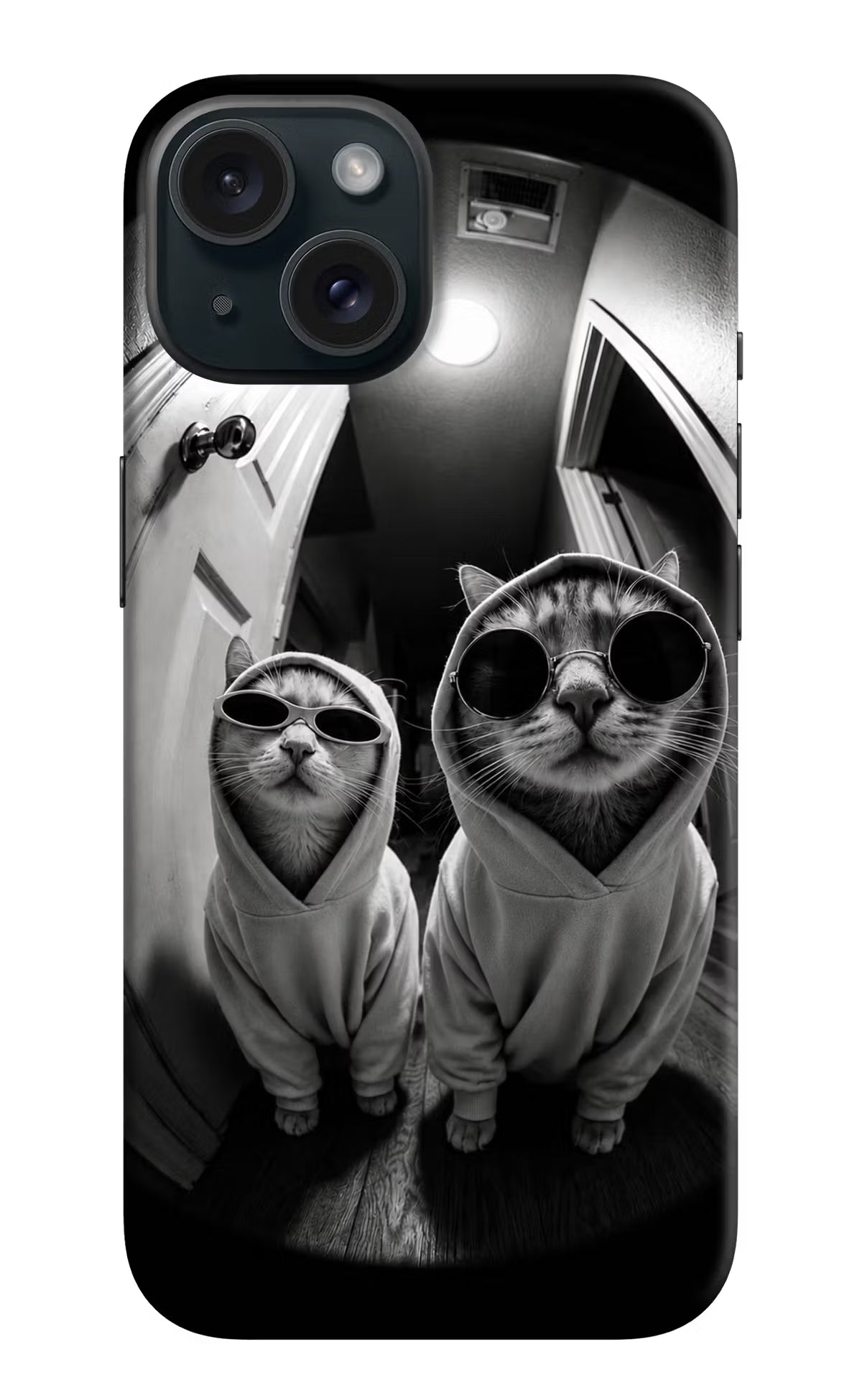 Hood Cats iPhone 15 Back Cover