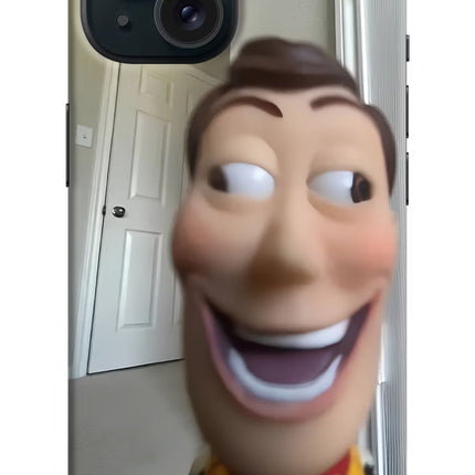 Side Eye Woody iPhone 15 Hard Case Back Cover by Casekaro