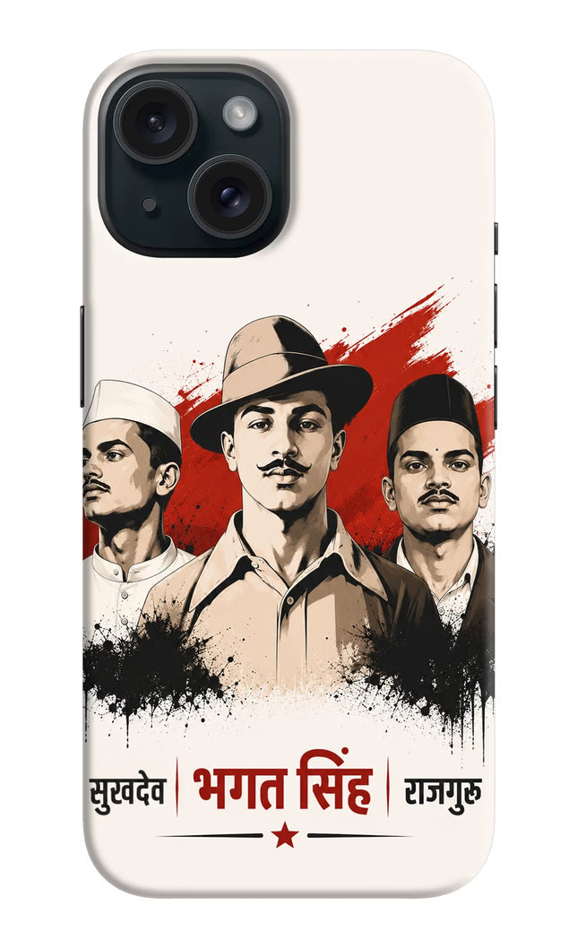 Sardar Patel Iron Will iPhone 15 Back Cover
