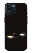 Silent Swans iPhone 15 Back Cover