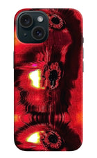 Fire Eye iPhone 15 Back Cover