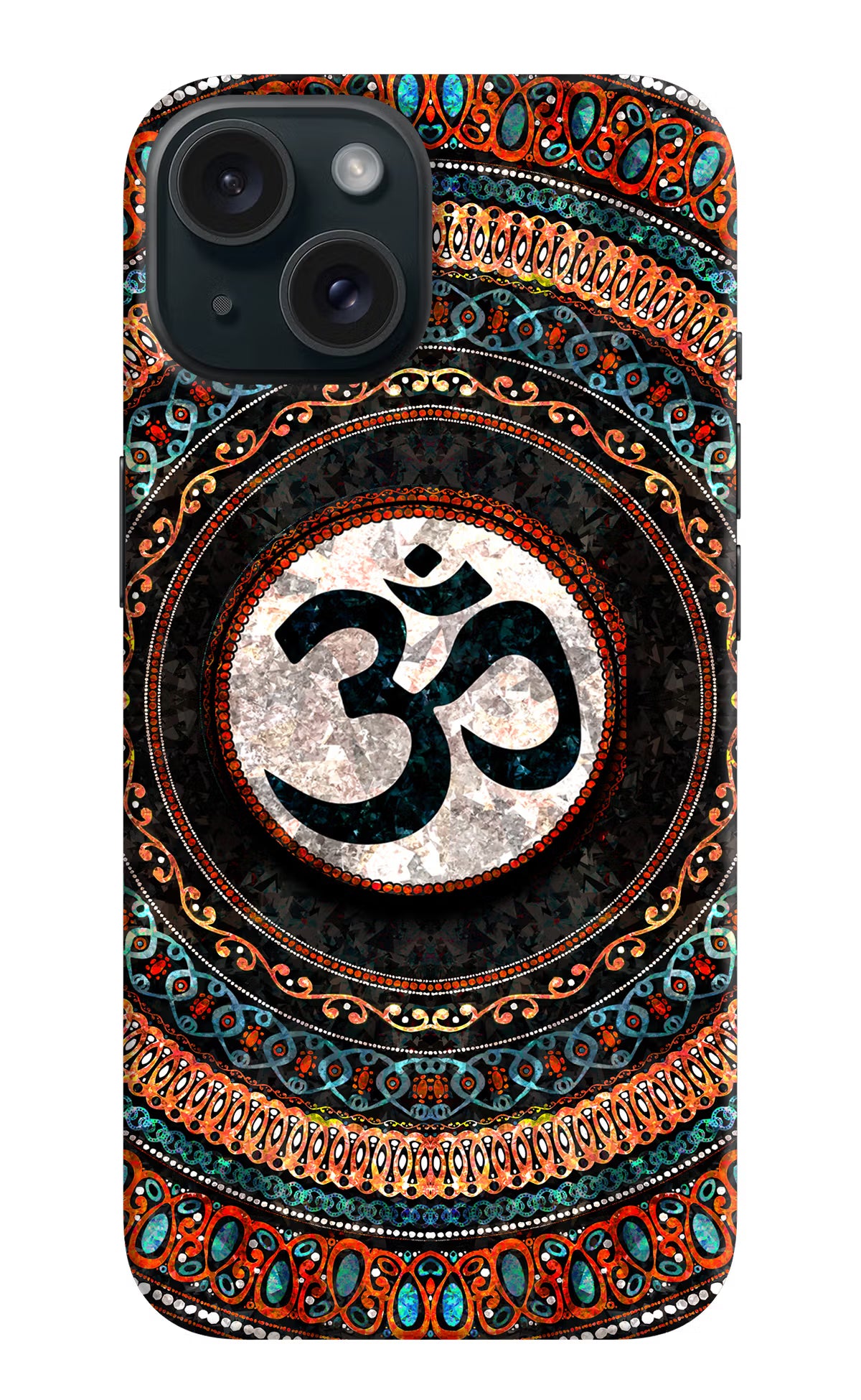 Om Culture iPhone 15 Pop Case by Casekaro