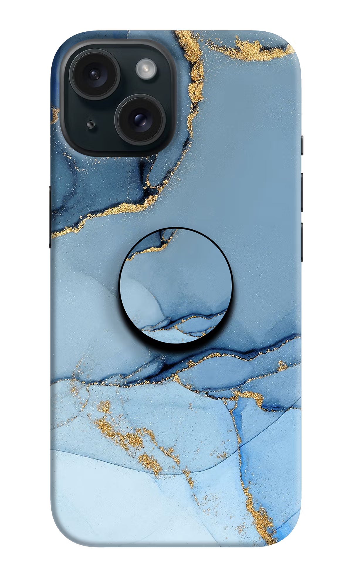 Blue Marble iPhone 15 Pop Case by Casekaro