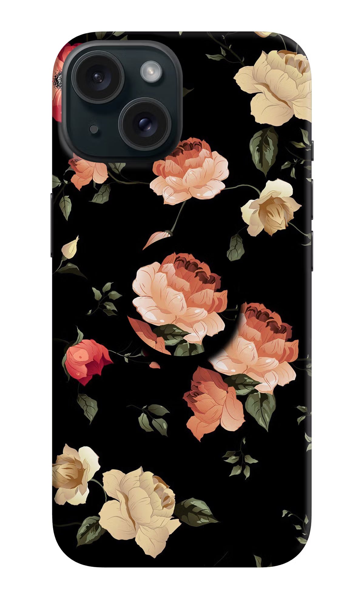 Flowers iPhone 15 Pop Case by Casekaro