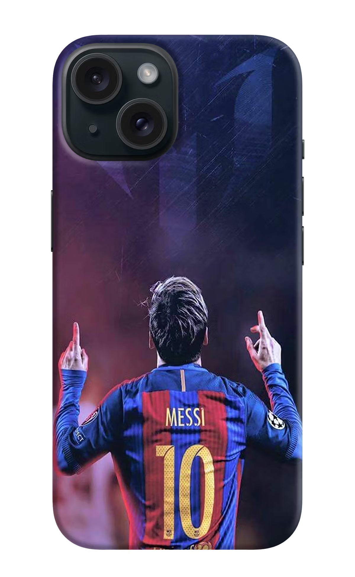Messi iPhone 15 Plus Hard Case Back Cover by Casekaro