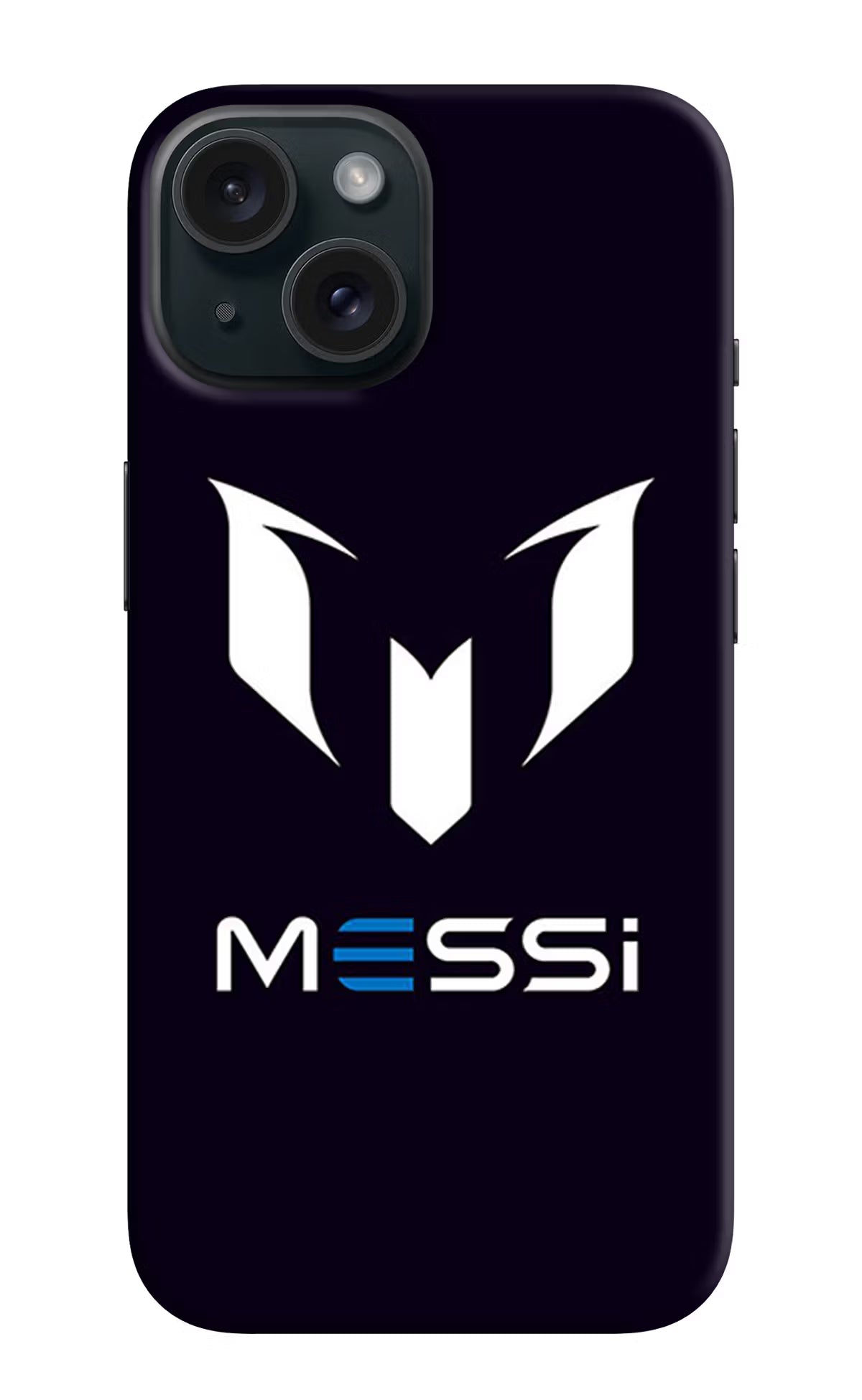 Messi Logo iPhone 15 Plus Hard Case Back Cover by Casekaro