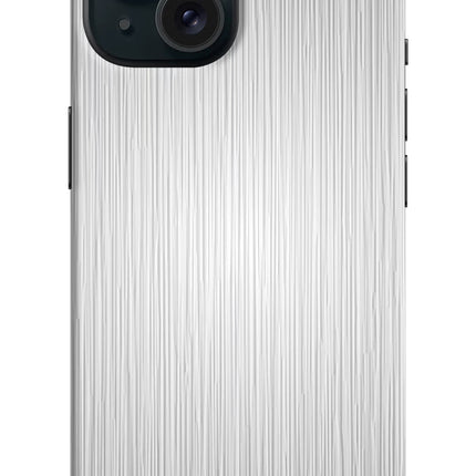 Wooden Grey Texture iPhone 15 Plus Hard Case Back Cover by Casekaro