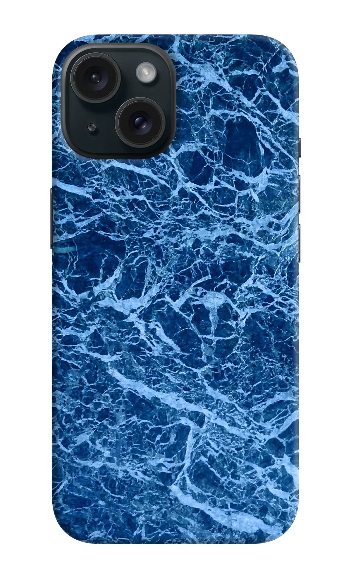 Blue Marble iPhone 15 Plus Hard Case Back Cover by Casekaro