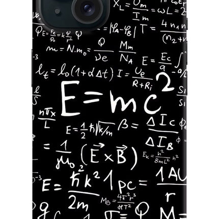 Physics Formula iPhone 15 Plus Hard Case Back Cover by Casekaro