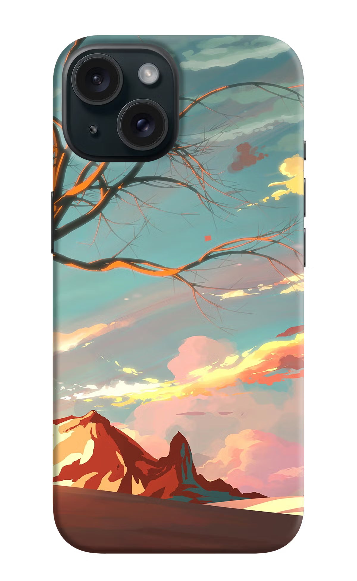 Scenery iPhone 15 Plus Hard Case Back Cover by Casekaro