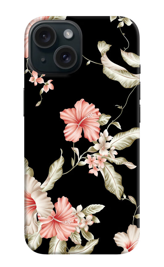 Flowers iPhone 15 Plus Hard Case Back Cover by Casekaro