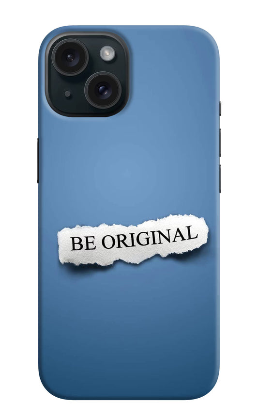Be Original iPhone 15 Plus Hard Case Back Cover by Casekaro