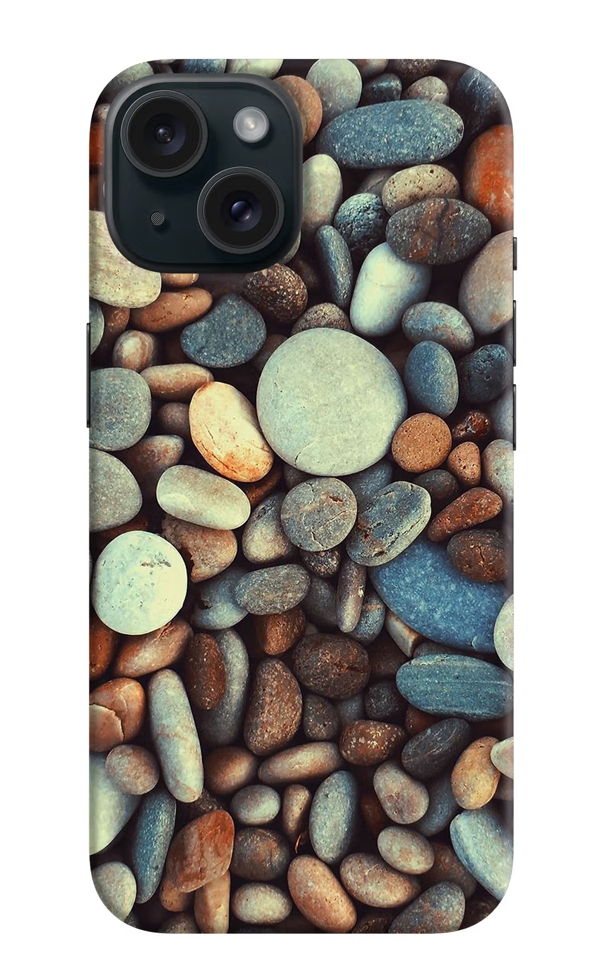 Pebble iPhone 15 Plus Hard Case Back Cover by Casekaro