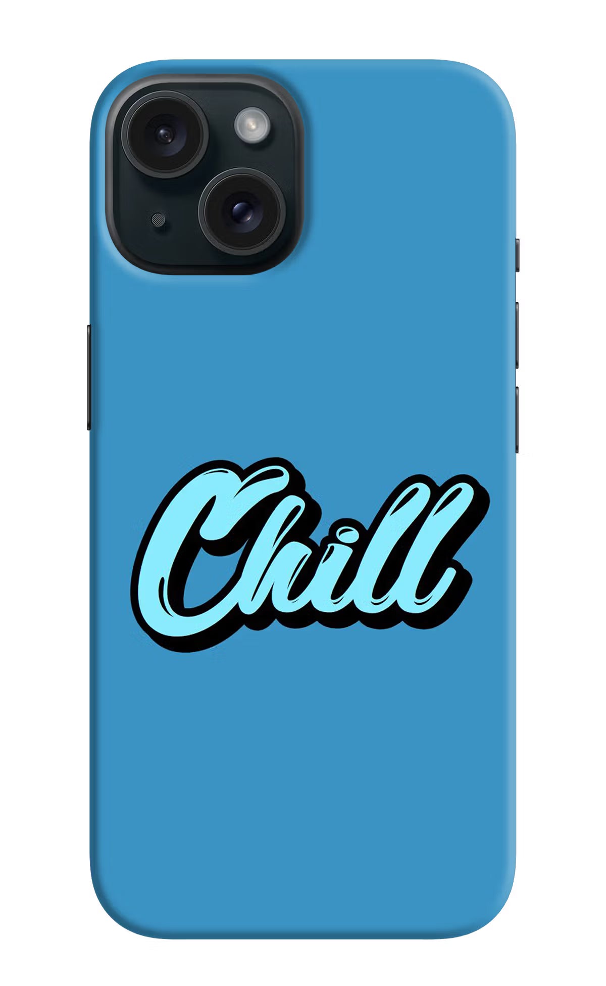 Chill iPhone 15 Plus Hard Case Back Cover by Casekaro