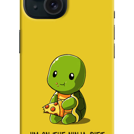 I'm on Ninja Diet iPhone 15 Plus Hard Case Back Cover by Casekaro