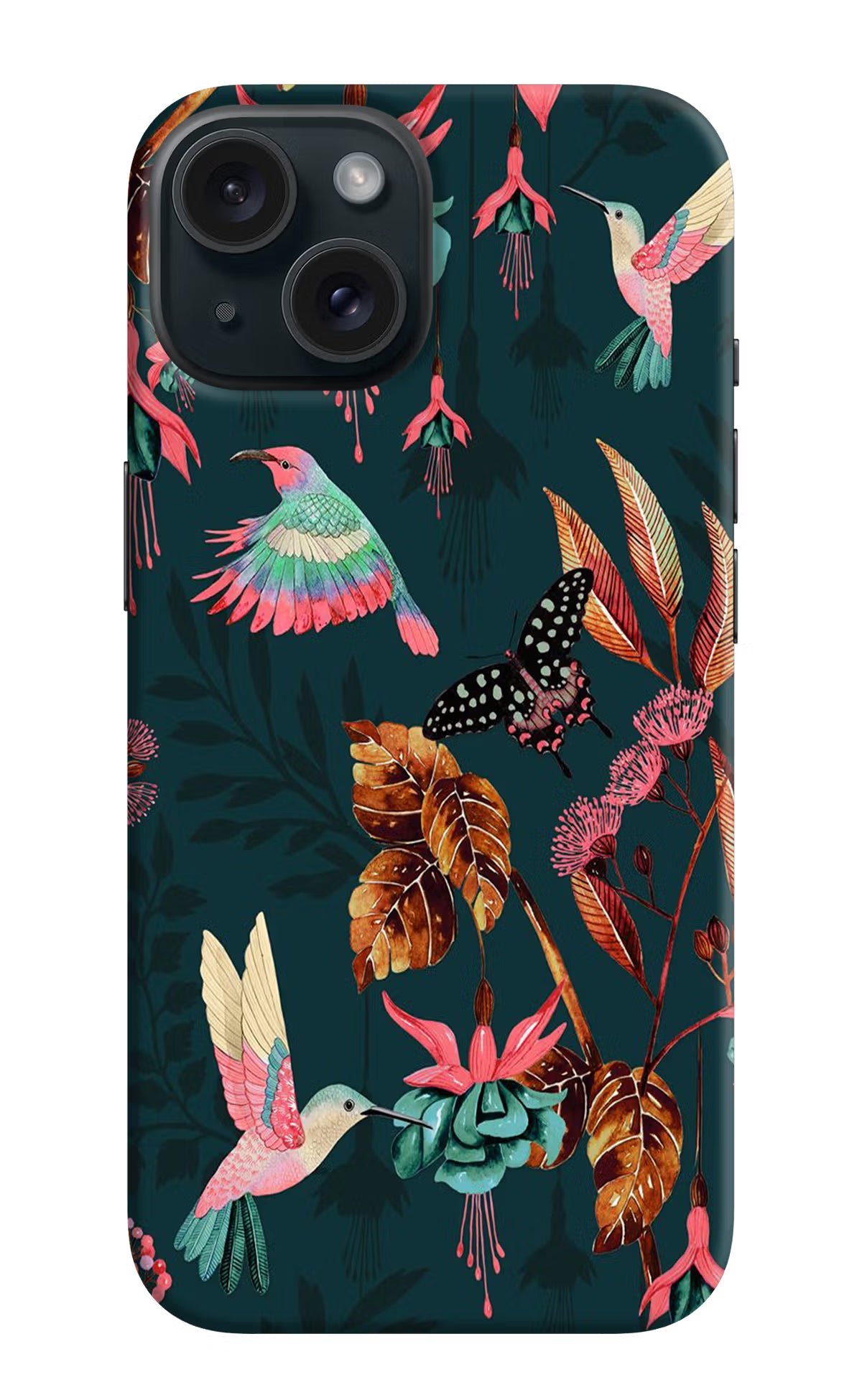 Birds iPhone 15 Plus Hard Case Back Cover by Casekaro
