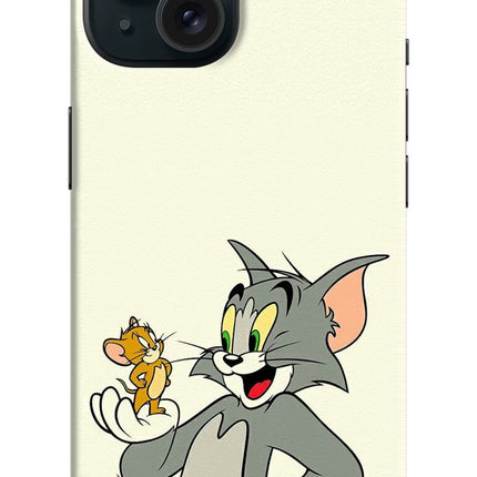 Tom & Jerry iPhone 15 Plus Hard Case Back Cover by Casekaro