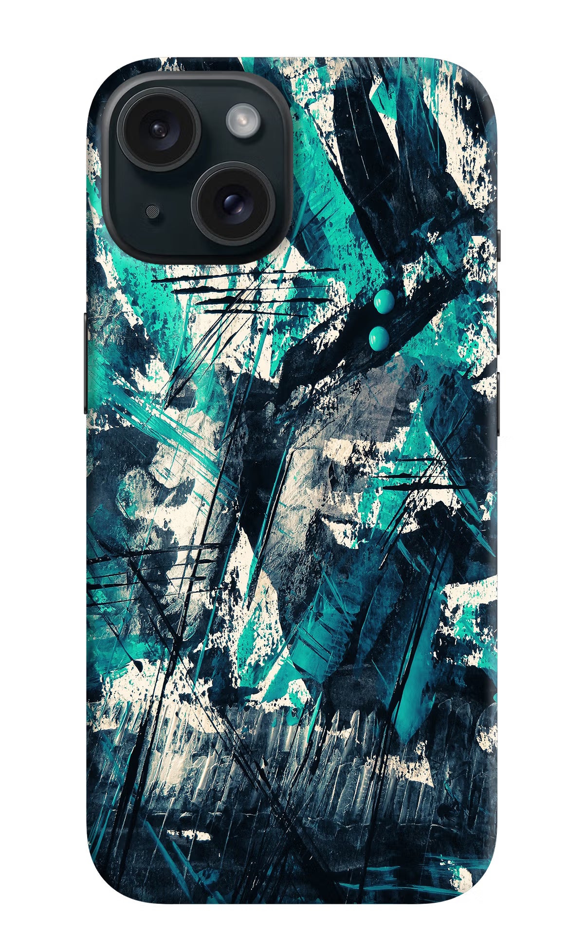 Artwork iPhone 15 Plus Hard Case Back Cover by Casekaro