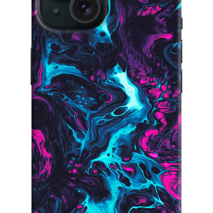 Abstract iPhone 15 Plus Hard Case Back Cover by Casekaro