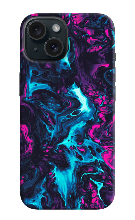 Abstract iPhone 15 Plus Hard Case Back Cover by Casekaro