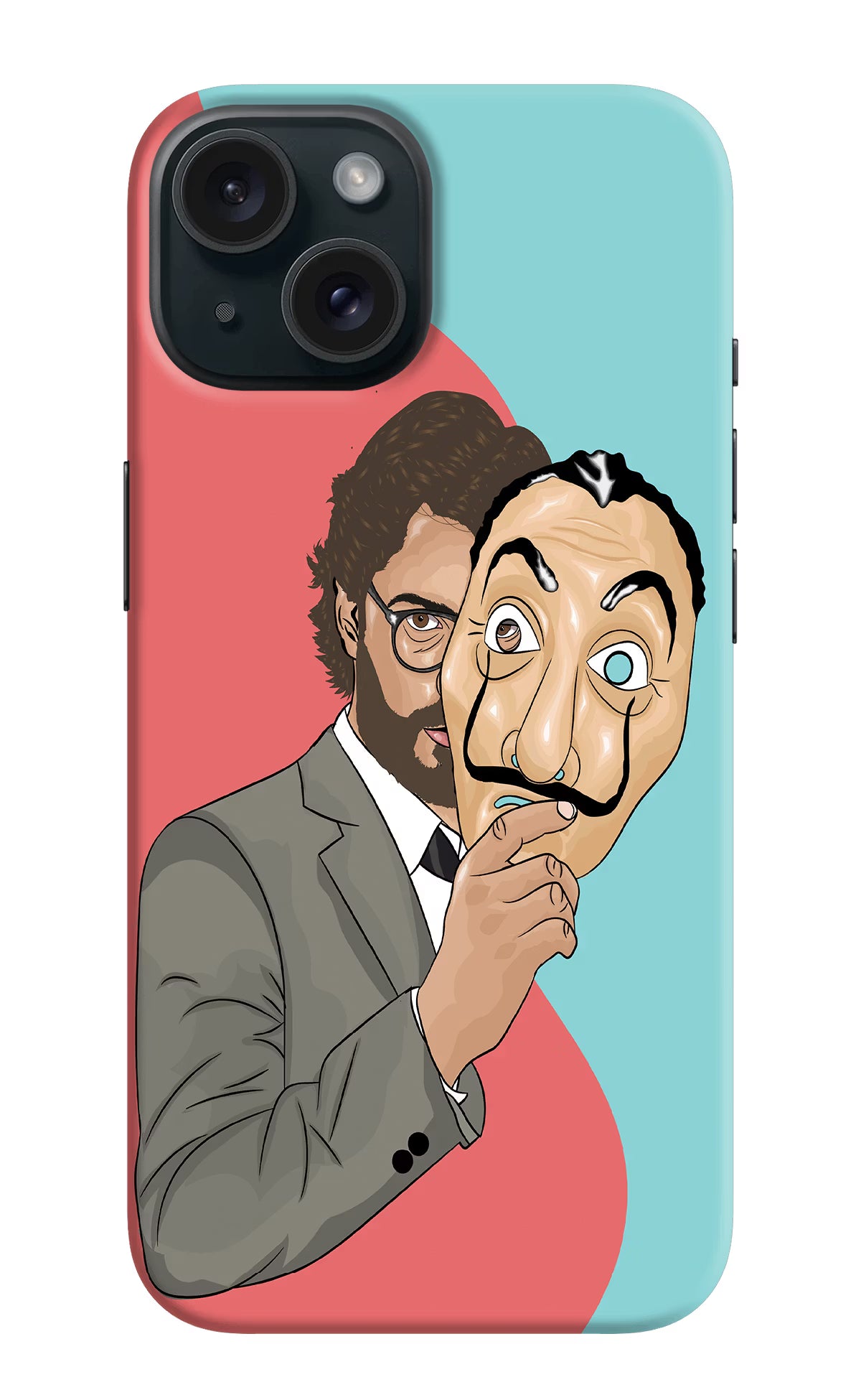 Professor iPhone 15 Plus Hard Case Back Cover by Casekaro