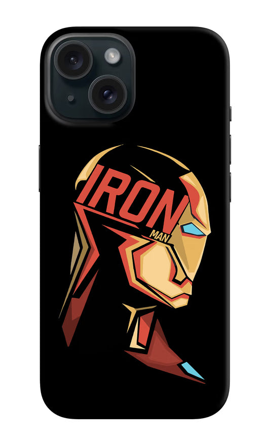 IronMan iPhone 15 Plus Hard Case Back Cover by Casekaro