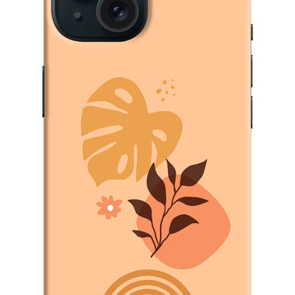 Bohemian Art iPhone 15 Plus Hard Case Back Cover by Casekaro