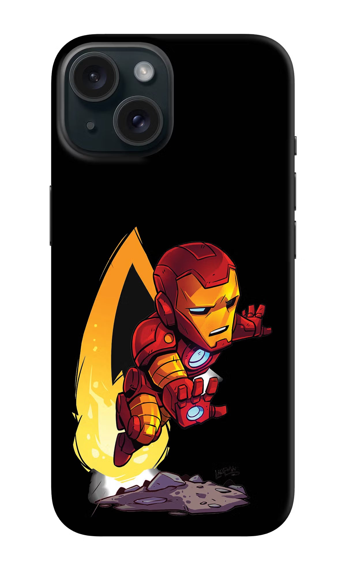 IronMan iPhone 15 Plus Hard Case Back Cover by Casekaro