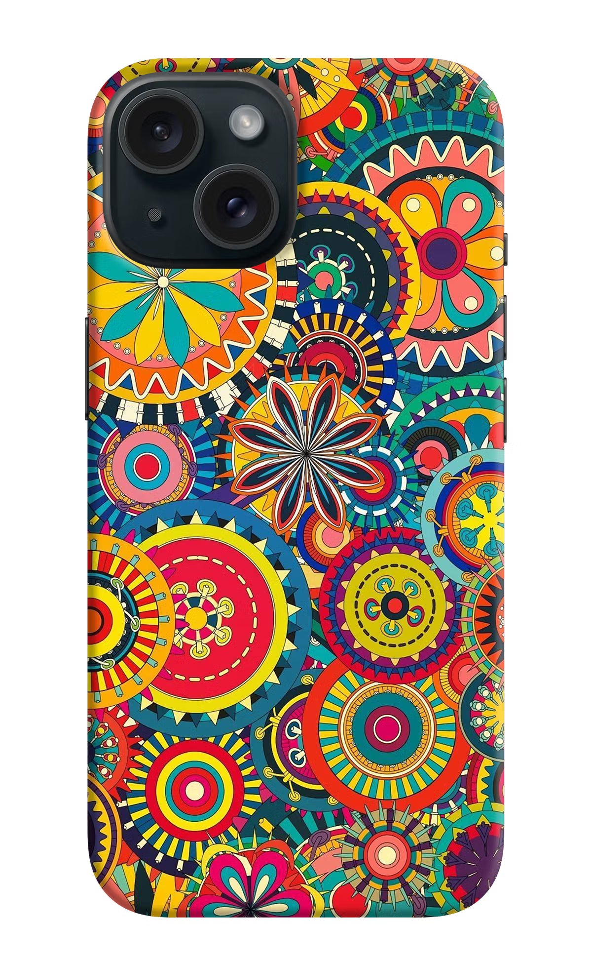Gol Gol Art iPhone 15 Plus Hard Case Back Cover by Casekaro