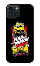 Find your inner Minion iPhone 15 Plus Hard Case Back Cover by Casekaro