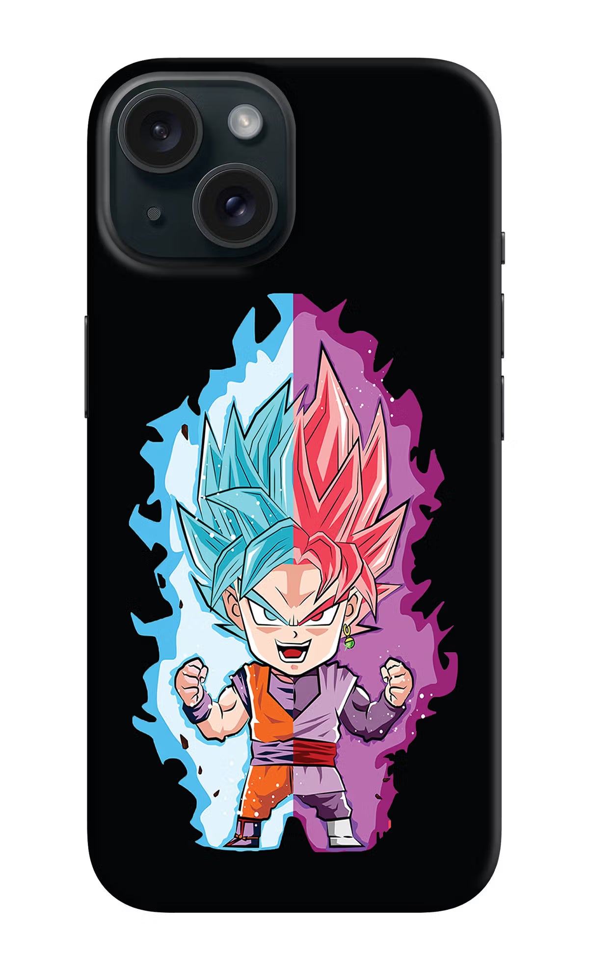 Chota Goku iPhone 15 Plus Hard Case Back Cover by Casekaro