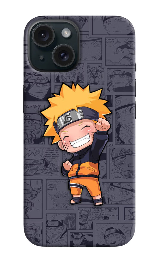 Chota Naruto iPhone 15 Plus Hard Case Back Cover by Casekaro