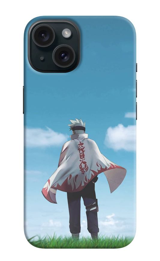 Kakashi iPhone 15 Plus Hard Case Back Cover by Casekaro