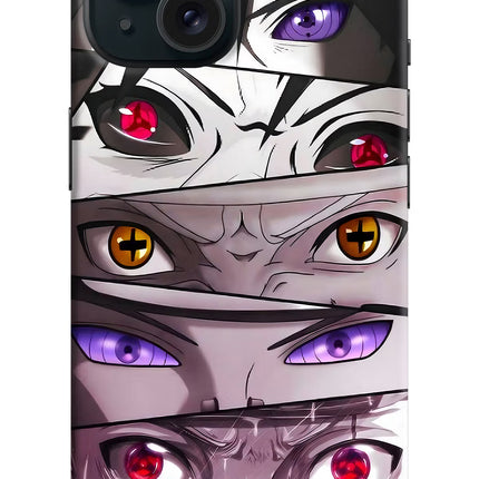 Naruto Anime iPhone 15 Plus Hard Case Back Cover by Casekaro