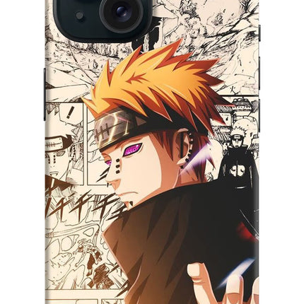 Pain Anime iPhone 15 Plus Hard Case Back Cover by Casekaro