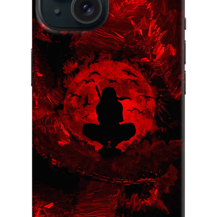 Itachi Uchiha iPhone 15 Plus Hard Case Back Cover by Casekaro