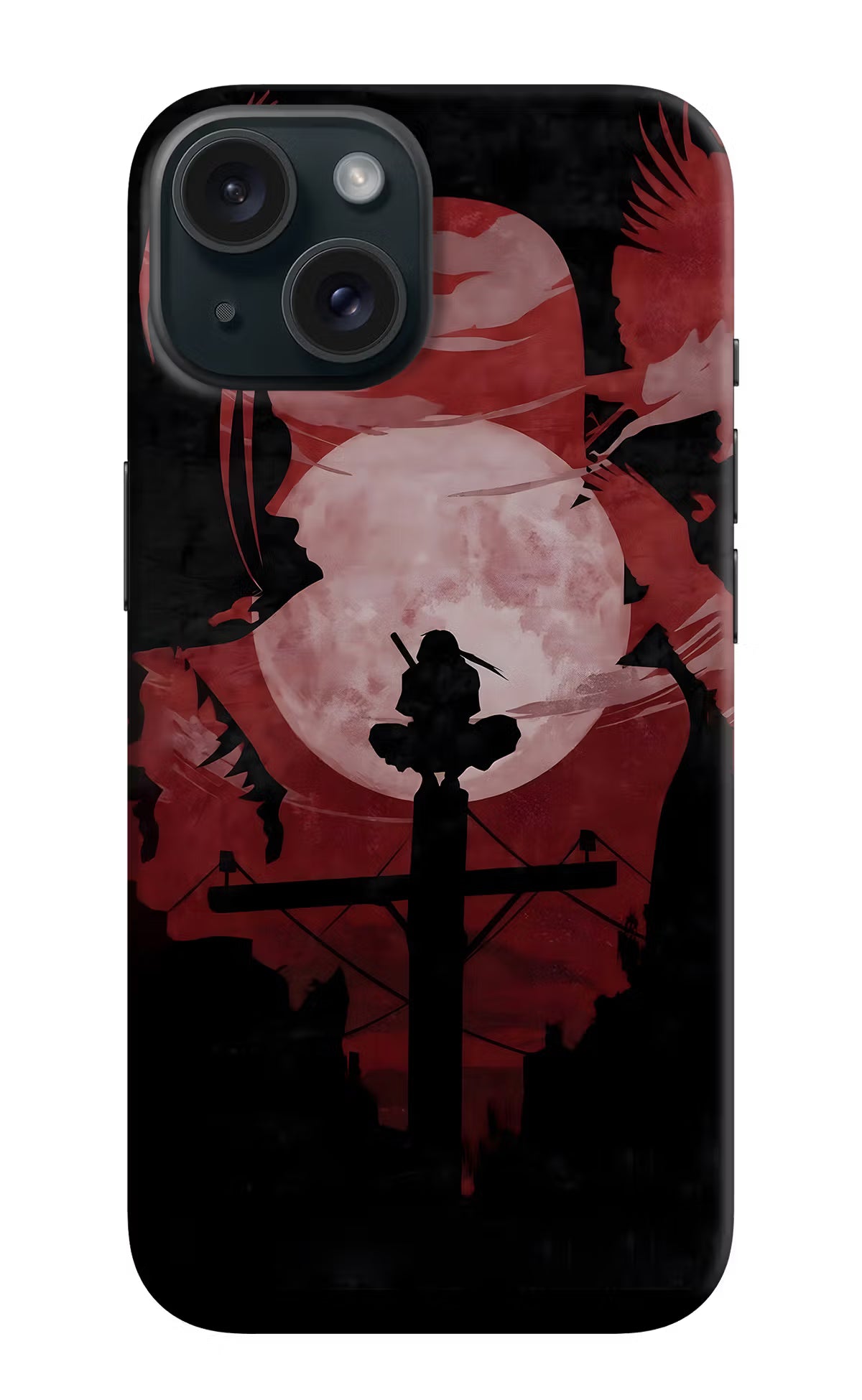 Naruto Anime iPhone 15 Plus Hard Case Back Cover by Casekaro