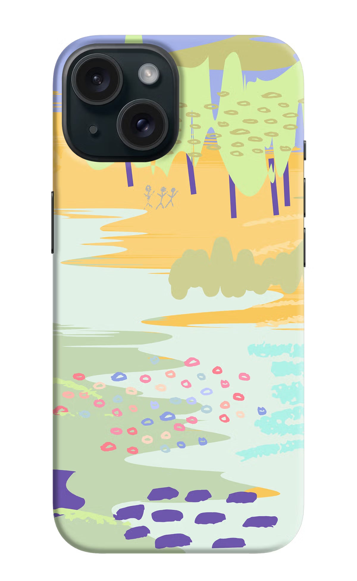 Scenery iPhone 15 Plus Hard Case Back Cover by Casekaro