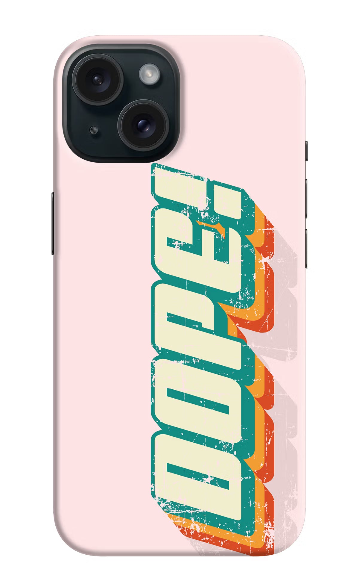 Dope iPhone 15 Plus Hard Case Back Cover by Casekaro