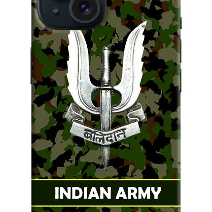 Balidan Indian Logo iPhone 15 Plus Hard Case Back Cover by Casekaro