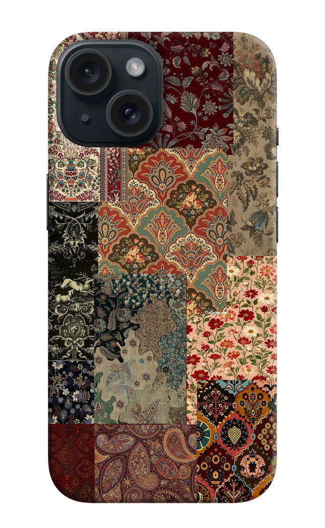 Desi Print iPhone 15 Plus Hard Case Back Cover by Casekaro